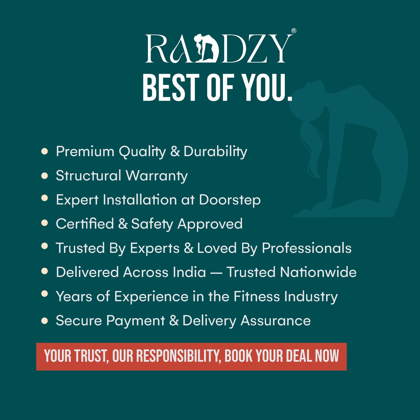 Raddzy Maple Pilates Ladder Barrel for Core & Flexibility Training – for Core Strength, Flexibility & Spine Therapy, Ideal for Home & Studio Pilates Workouts