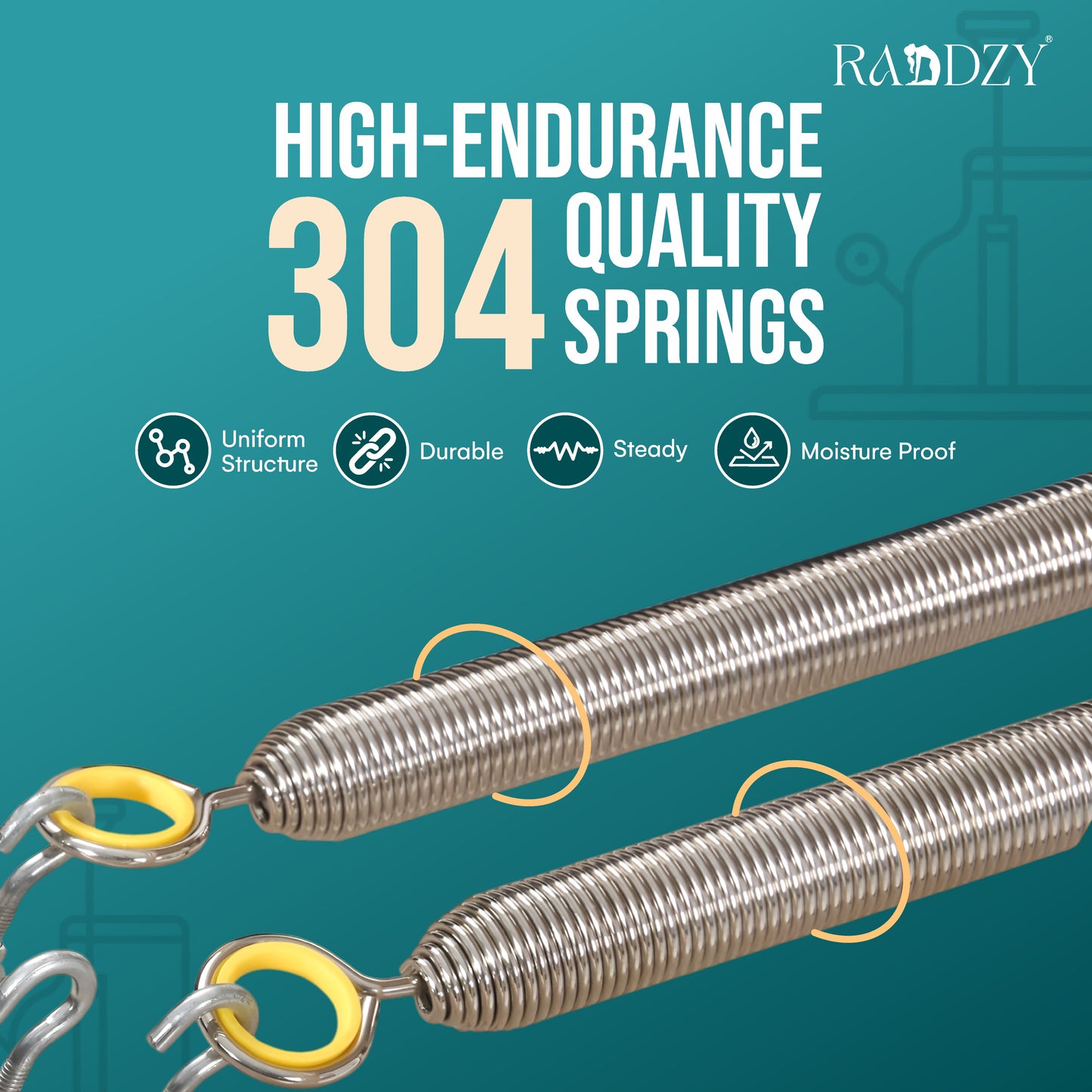 Raddzy Pilates Maple Wood Wunda Chair - with Wooden Handles, Dual Spring Resistance, Ideal for Strength Training, Toning | Compact Fitness Chair for Home Gym, Professional Studio Workouts