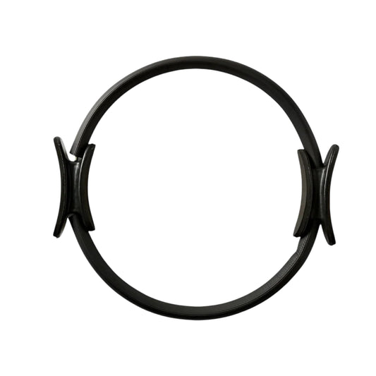 RADDZY Yoga Circle Exercise Pilates Ring – Full Body Toning & Fitness for Stretching, Relaxation & Strength Training (Black)